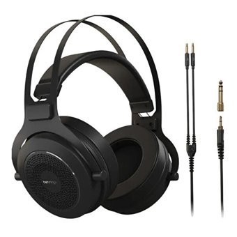 Behringer Omega Retro 3.5 mm Mikrofonlu Kablolu Kulak Üstü Kulaklık Siyah