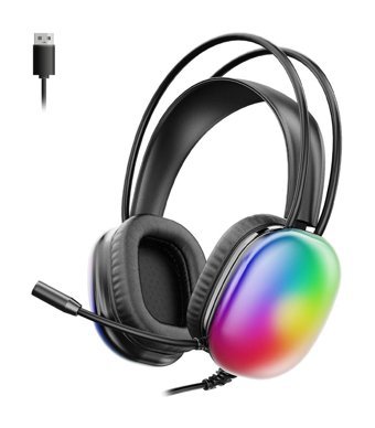 Lenovo HT409 3.5 mm Mikrofonlu Kablolu Kulak Üstü Kulaklık Siyah