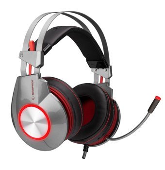 Rampage SN-RX9 7.1 USB Mikrofonlu Kablolu Kulak Üstü Kulaklık Gümüş