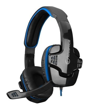 Rampage SN-R9 3.5 mm Mikrofonlu Kablolu Kulak Üstü Kulaklık Siyah