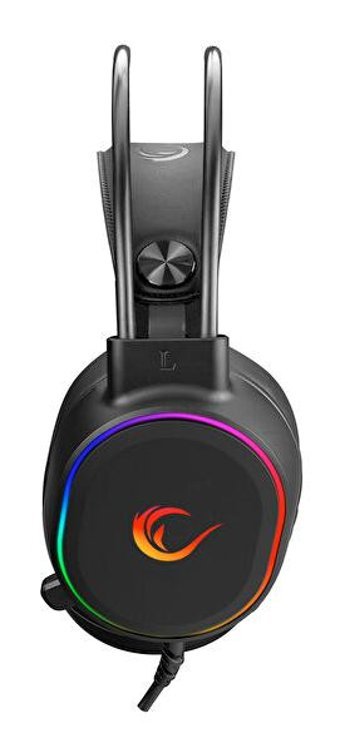 Rampage Rogue 7.1 USB Mikrofonlu Kablolu Kulak Üstü Kulaklık Siyah