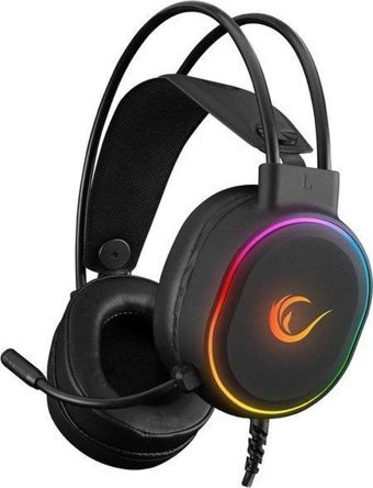 Rampage Rogue 7.1 USB Mikrofonlu Kablolu Kulak Üstü Kulaklık Siyah