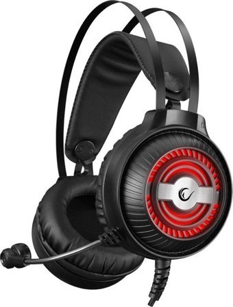 Rampage K29 USB Mikrofonlu Kablolu Kulak Üstü Kulaklık Siyah