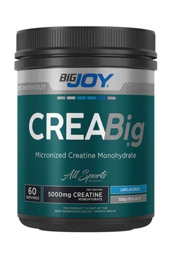 Bigjoy Creabig Aromasız Toz Kreatin 300 gr