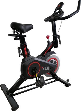 Yui XV15 150 kg Kapasiteli Manuel Koltuklu Manuel Yatay Egzersiz Kondüsyon Bisikleti Siyah