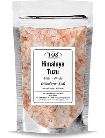 Tos The Organic Spices Toz Himalaya Tuz Paket 1 kg