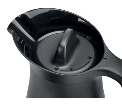 Tupperware Premium C170 Plastik 1 lt Çaydanlık Termos Siyah