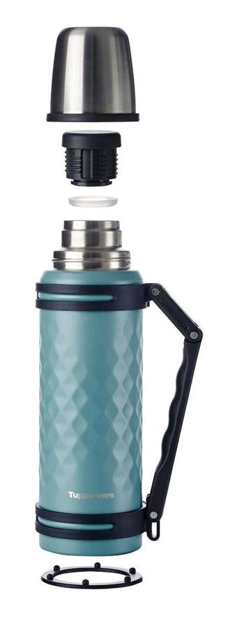 Tupperware Bardaklı Paslanmaz Çelik 1.2 lt Outdoor Termos Mavi