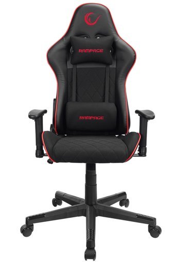 Rampage KL-R16 Ortopedik Kumaş Oyuncu Koltuğu Siyah