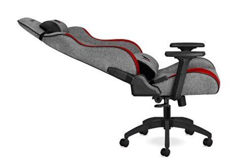 Calitte Supra SP Ortopedik Kumaş Oyuncu Koltuğu Kırmızı-Gri