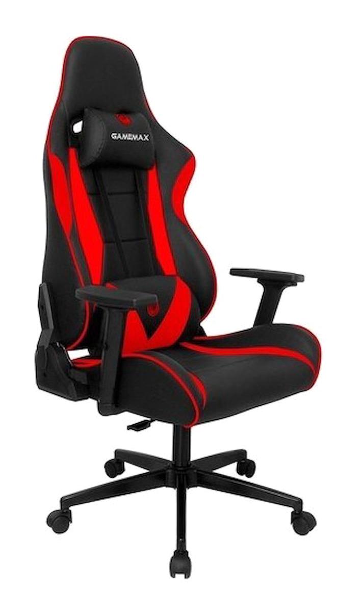 Gamemax GMC-1810K Ortopedik Kumaş Oyuncu Koltuğu Kırmızı-Siyah