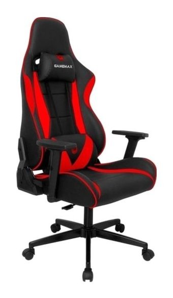 Gamemax GMC-1810K Ortopedik Kumaş Oyuncu Koltuğu Kırmızı-Siyah