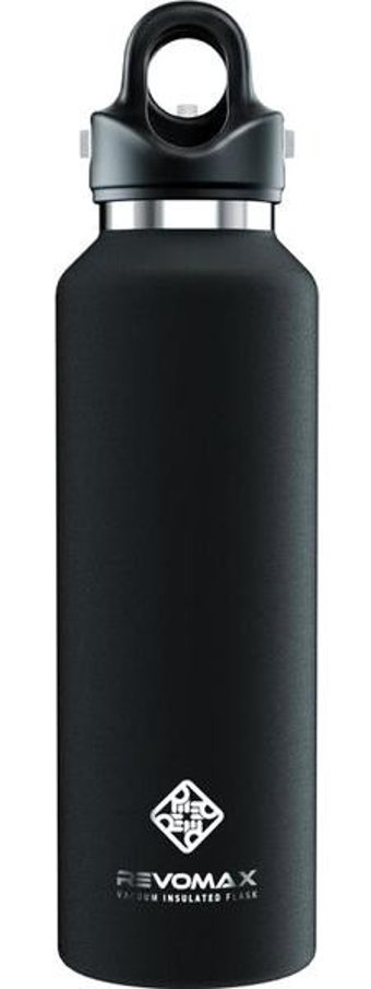 Revomax Paslanmaz Çelik 473 ml Outdoor Matara Termos Siyah