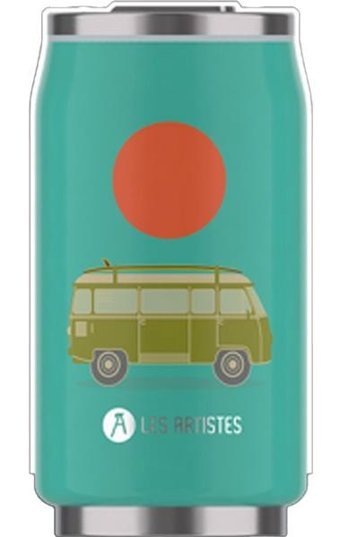 Les Artistes Paris Çelik 280 ml Outdoor Matara Termos Mavi