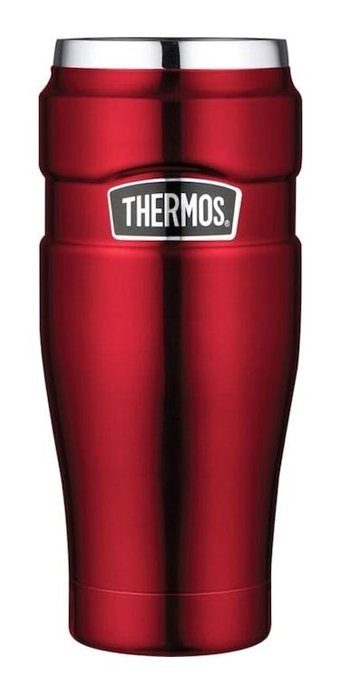 Thermos SK1005 Stainless King 192448 Paslanmaz Çelik 0.47 lt Outdoor Bardak Termos Kırmızı