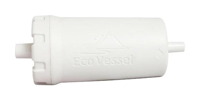 Eco Vessel Packaged Plastik Matara Termos Krem