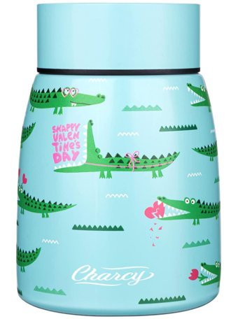 Charcy Paslanmaz Çelik 325 ml Bebek Termos Mavi