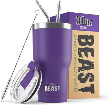 Greens Steel Beast Paslanmaz Çelik 300 ml Outdoor Bardak Termos Beyaz