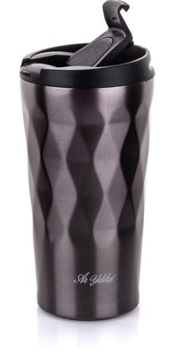 Aryıldız 350 Paslanmaz Çelik 350 ml Outdoor Bardak Termos Füme