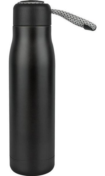 Tusah Metal 600 ml Outdoor Matara Termos Siyah