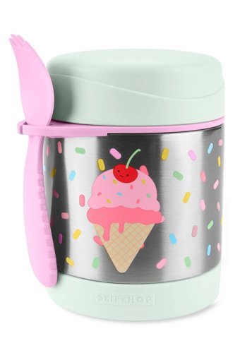 Skip Hop Spark Style Dondurma Paslanmaz Çelik 325 ml Bebek Termos Çok Renkli