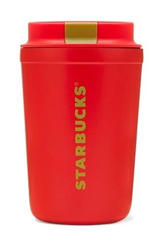 Starbucks Paslanmaz Çelik 355 ml Outdoor Matara Termos Kırmızı