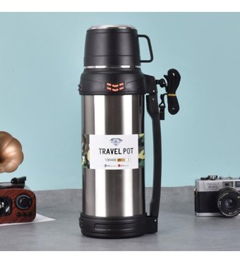 Livava Çelik 350 ml Outdoor Matara Termos Gümüş