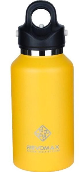 Revomax Fiftyfifty Çelik 355 ml Outdoor Matara Termos Sarı
