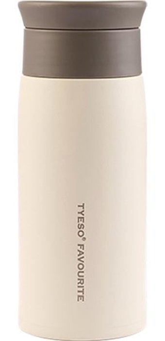 Tyeso Grace Paslanmaz Çelik 350 ml Outdoor Matara Termos Beyaz