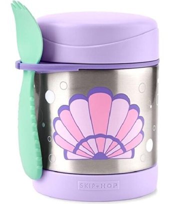 Skip Hop Spark Style Paslanmaz Çelik 325 ml Bebek Termos Lila