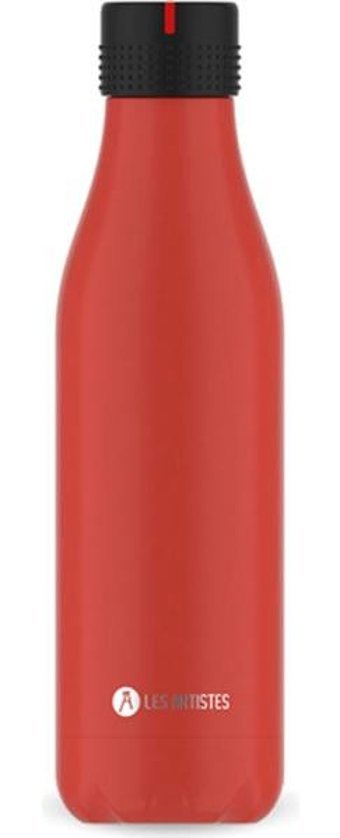 Les Artistes Paris Çelik 500 ml Outdoor Matara Termos Kırmızı