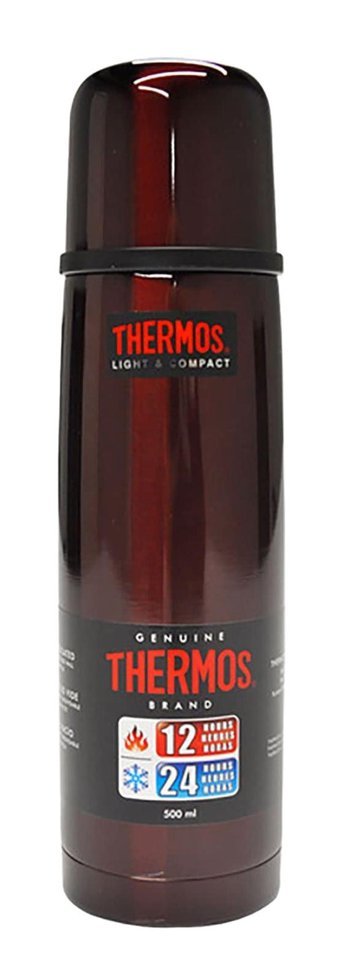 Thermos FBB-500 Light & Compact Paslanmaz Çelik 500 ml Outdoor Matara Termos Kırmızı