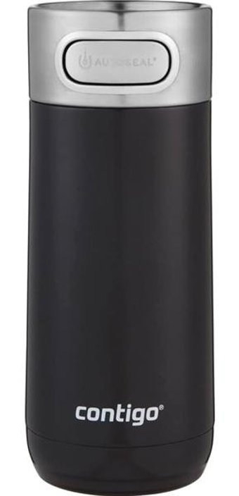 Mg Store Luxe Autoseal Emea Paslanmaz Çelik 360 ml Outdoor Matara Termos Siyah