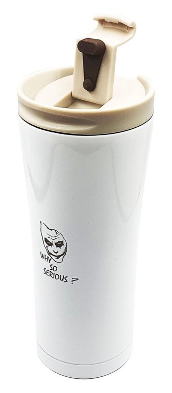 Tusah Paslanmaz Çelik 500 ml Outdoor Matara Termos Beyaz