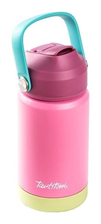 Tantitoni Paslanmaz Çelik 350 ml Pipetli Matara Termos Pembe