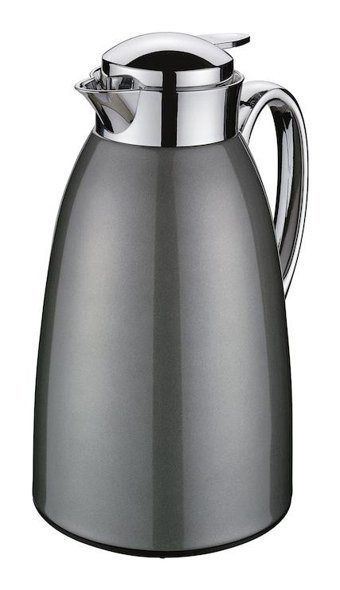 Cilio Venezia - 543919 Paslanmaz Çelik 1 lt Çaydanlık Termos Gri