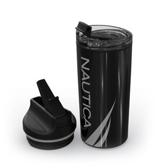 Nautica Sport Paslanmaz Çelik 950 ml Matara Termos Siyah