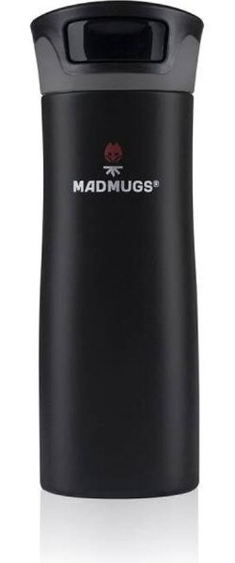 Madmugs Travel Paslanmaz Çelik 0.47 lt Outdoor Matara Termos Siyah