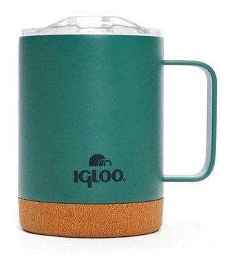 Igloo Cork 205696 Paslanmaz Çelik 350 ml Bardak Termos Yeşil