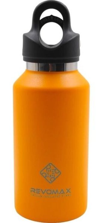Revomax Paslanmaz Çelik 355 ml Outdoor Matara Termos Turuncu