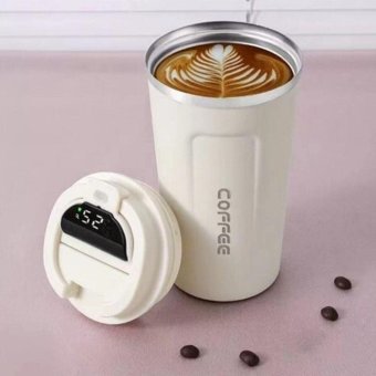 Grand Zone Paslanmaz Çelik 500 ml Outdoor Matara Termos Bej