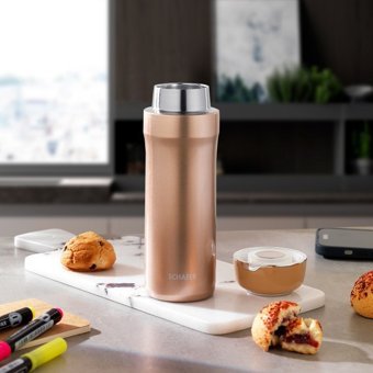 Schafer Iron Man Paslanmaz Çelik 320 ml Outdoor Matara Termos Rose Gold