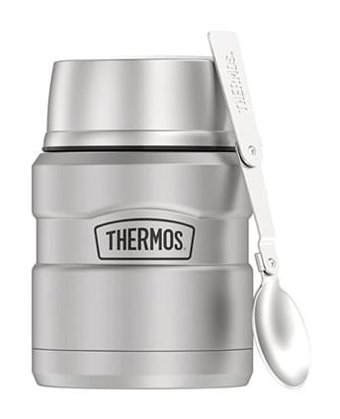 Thermos SK3000-101311 Stainless King Paslanmaz Çelik 470 ml Outdoor Yemek Termos Gri