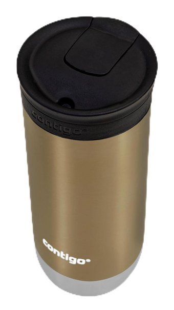 Contigo Huron 2.0 Paslanmaz Çelik 470 ml Outdoor Matara Termos Kahverengi