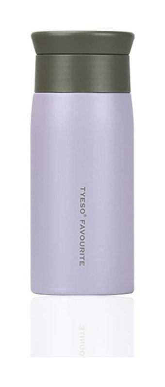 Tyeso Grace Paslanmaz Çelik 350 ml Outdoor Matara Termos Mor