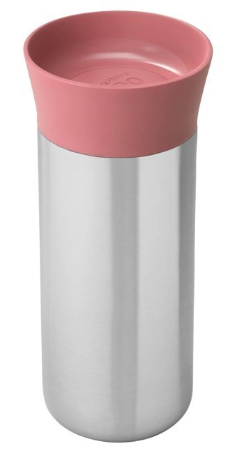 Berghoff Leo Paslanmaz Çelik 330 ml Outdoor Matara Termos Gümüş - Pembe