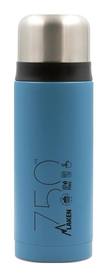 Laken LK1875A Paslanmaz Çelik 750 ml Outdoor Matara Termos Mavi