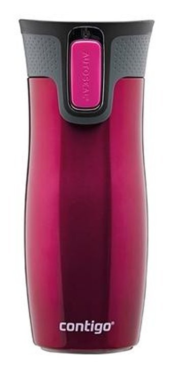 Contigo Westloop Paslanmaz Çelik 470 ml Outdoor Matara Termos Bordo