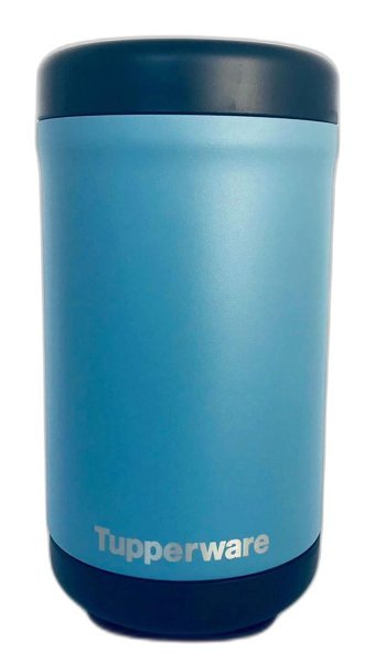 Tupperware Hot & Go Thermo Paslanmaz Çelik 475 ml Outdoor Bardak Termos Mavi