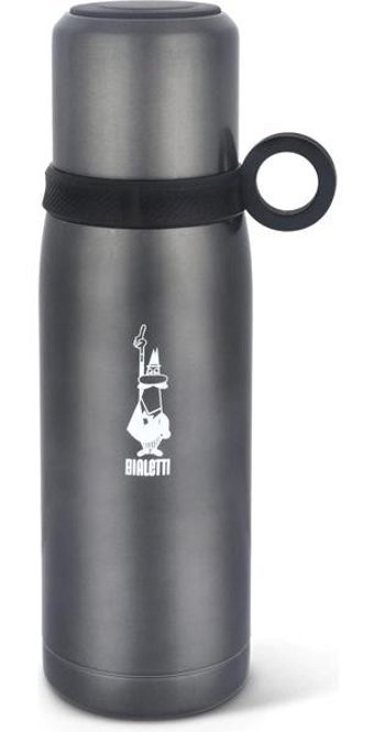 Bialetti Çelik 460 ml Outdoor Matara Termos Gri
